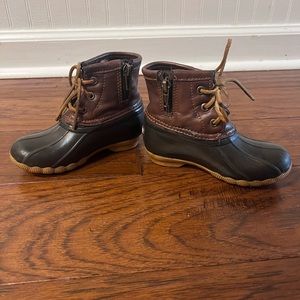 Toddler Sperry duck boots